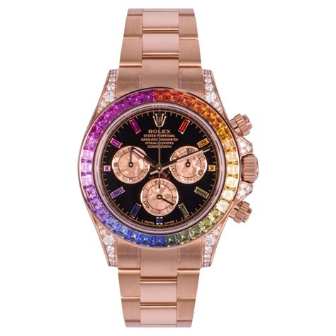 rolex daytona rainbow rose gold retail price|Rolex rainbow 116595rbow price.